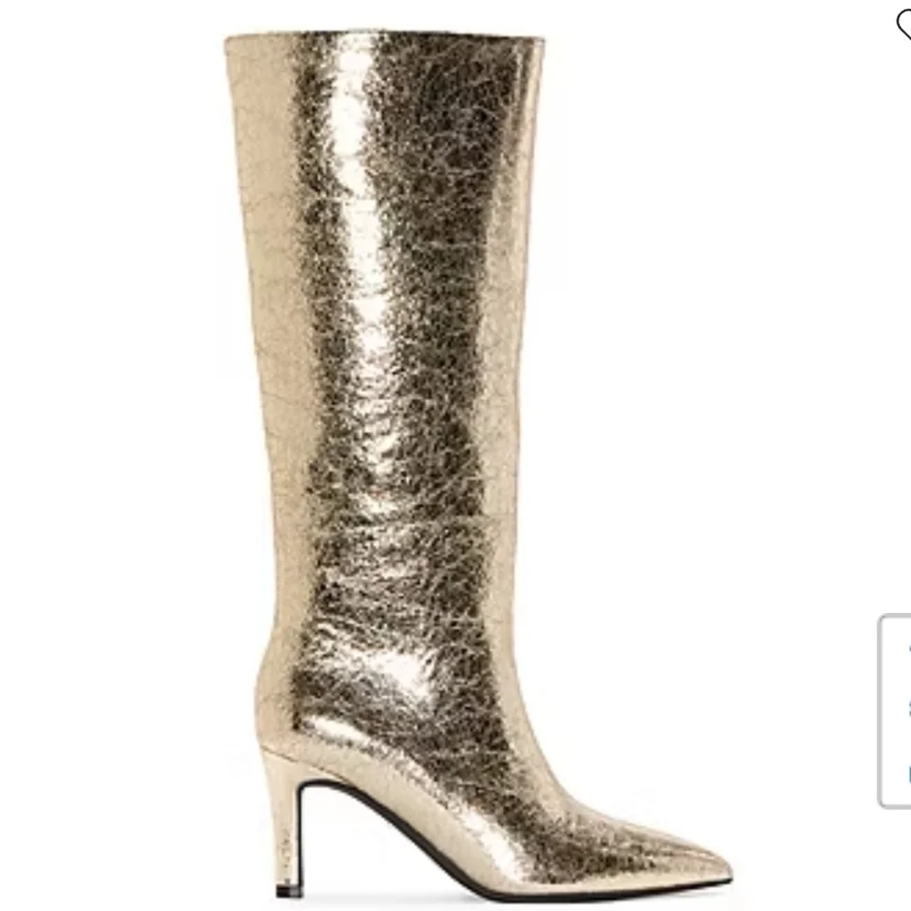 Worthington Womens Pleassant Stiletto Heel Dress Boots - Picture 2 of 7